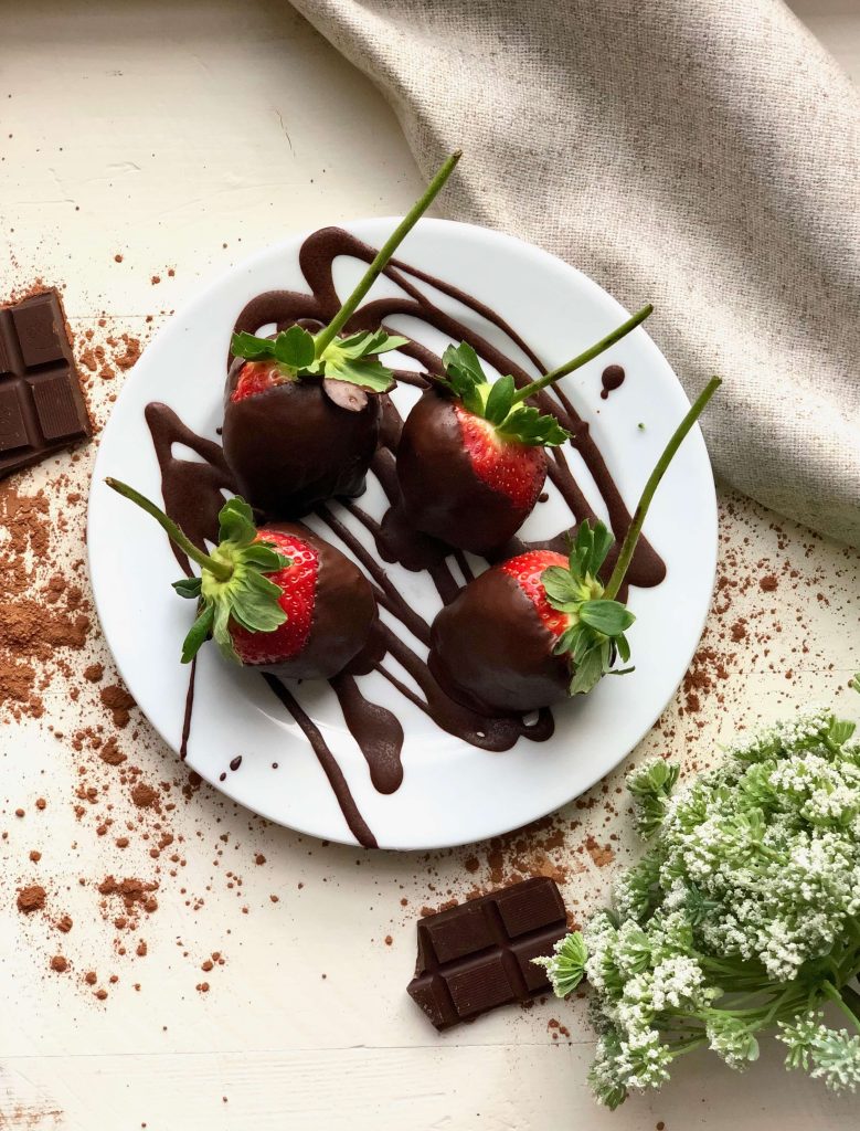 Vegan Chocolate Strawberries